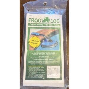 New Sealed Frog Log Escape Ramp Critter Saving Animal Pool Spa Saver